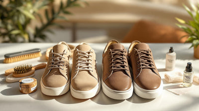 Suède vs. Leren Sneakers: Verzorgingstips Vergeleken