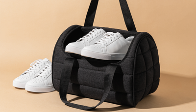 De beste sneakertas kiezen voor onderweg en op reis