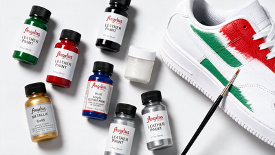 Leerverf vergelijken: welke past bij jouw sneaker project