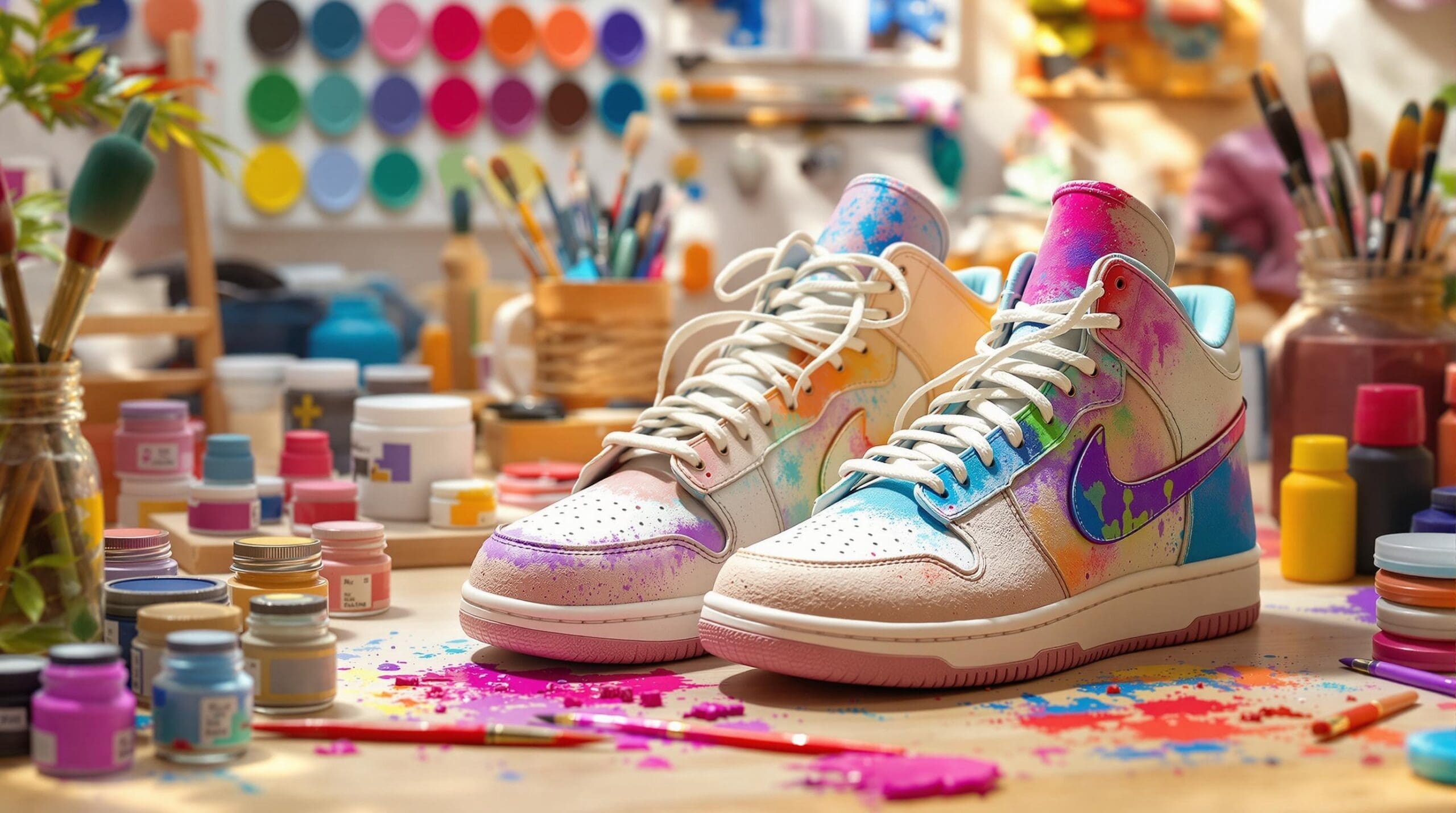 Ultieme Gids voor Kleurmenging met Sneakerverf