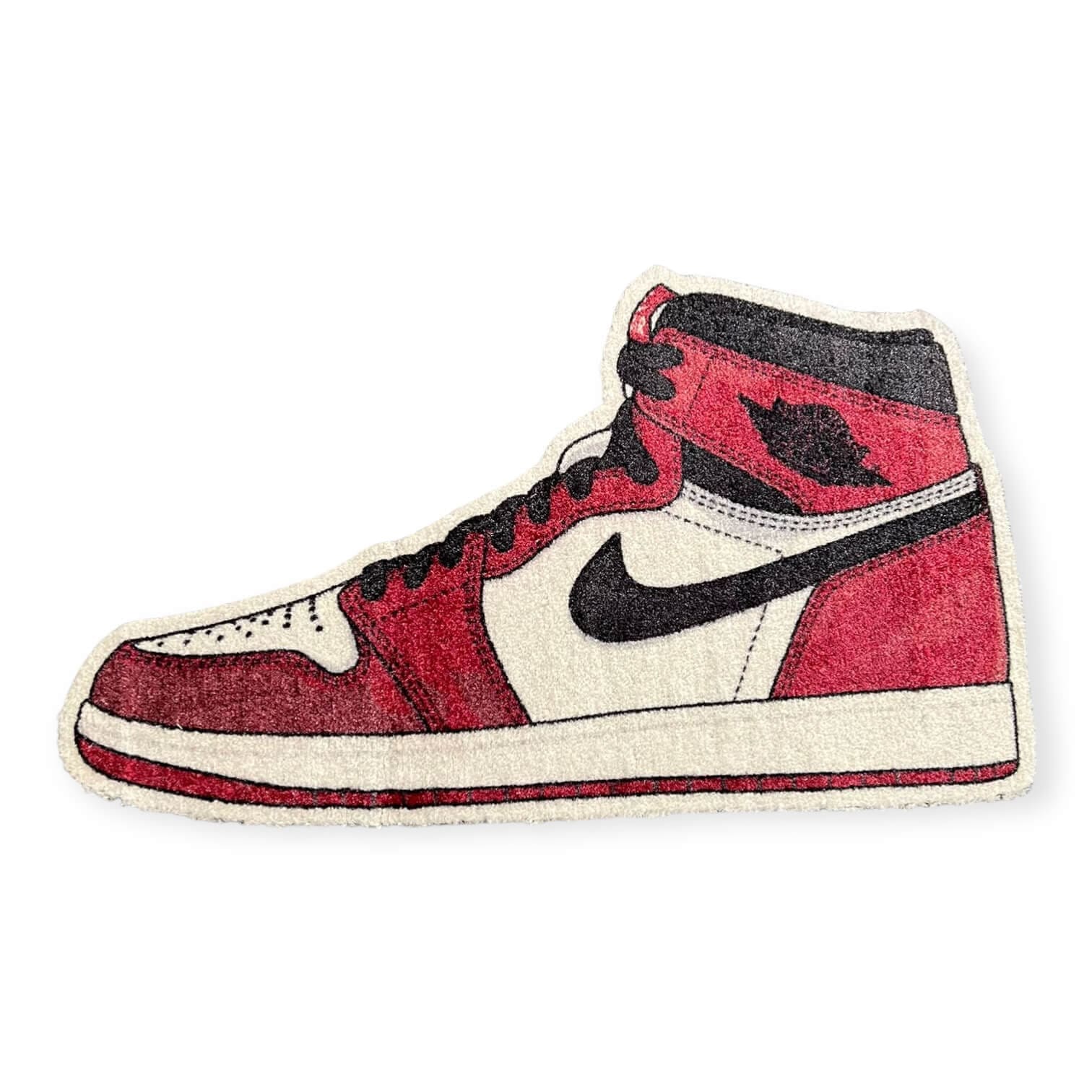 Sneaker Essentials - Cutout vloerkleed - Air Jordan 1 Hi - Chicago Medium - Sneaker Essentials