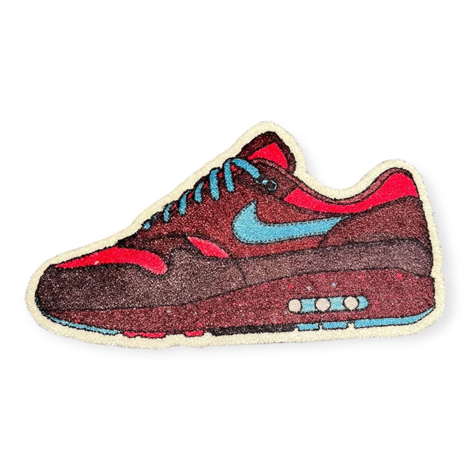 Sneaker Essentials - Cutout vloerkleed - Air Max 1 - Parra Amsterdam Small - Sneaker Essentials