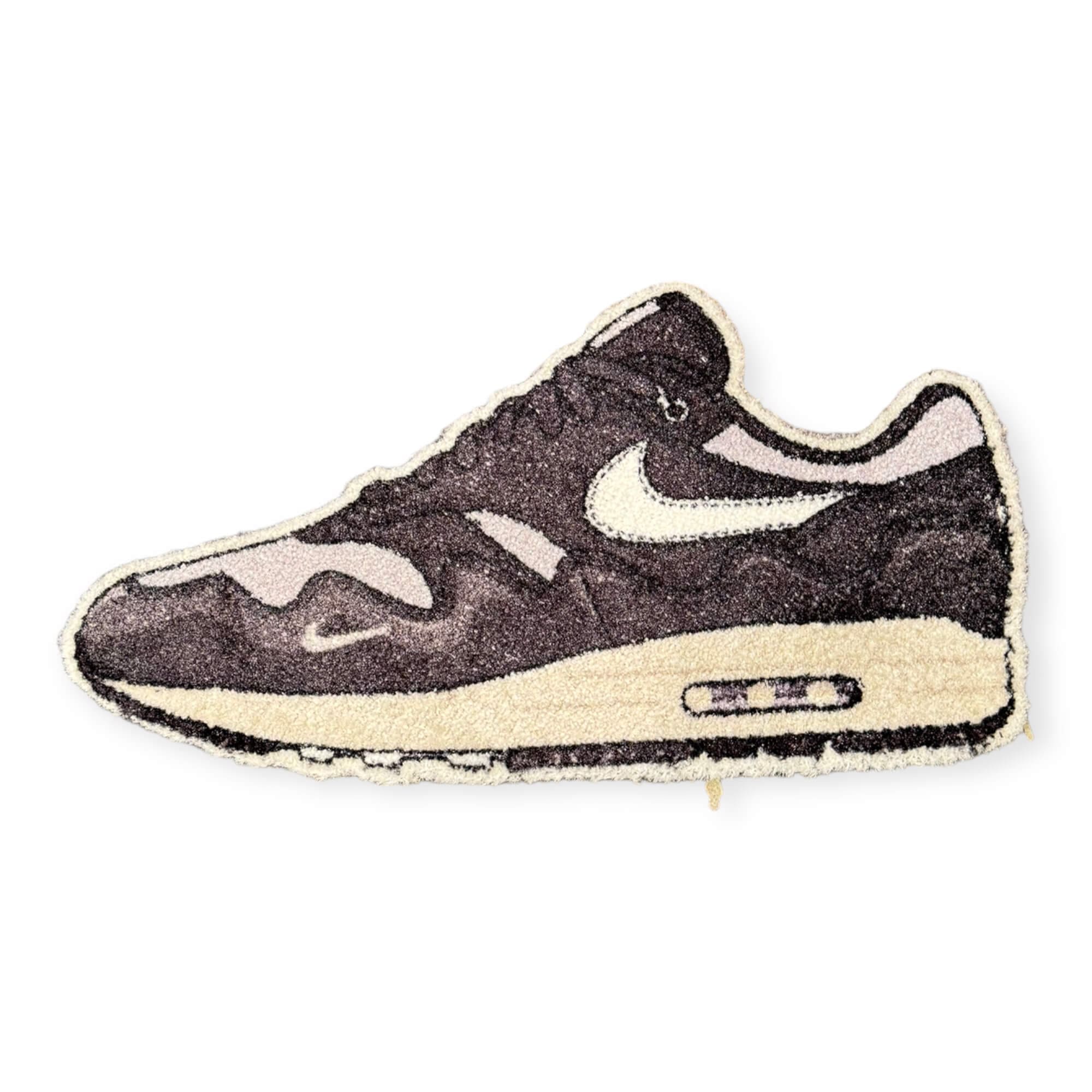Sneaker Essentials - Cutout vloerkleed  - Air Max 1 - Patta Wave Black Small - Sneaker Essentials