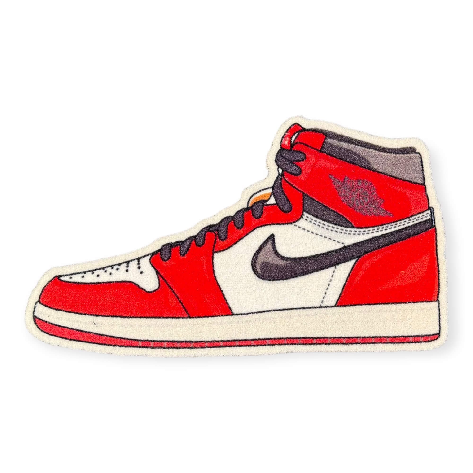 Sneaker Essentials - Cutout vloerkleed  - Jordan 1 Hi - Lost & Found Small - Sneaker Essentials