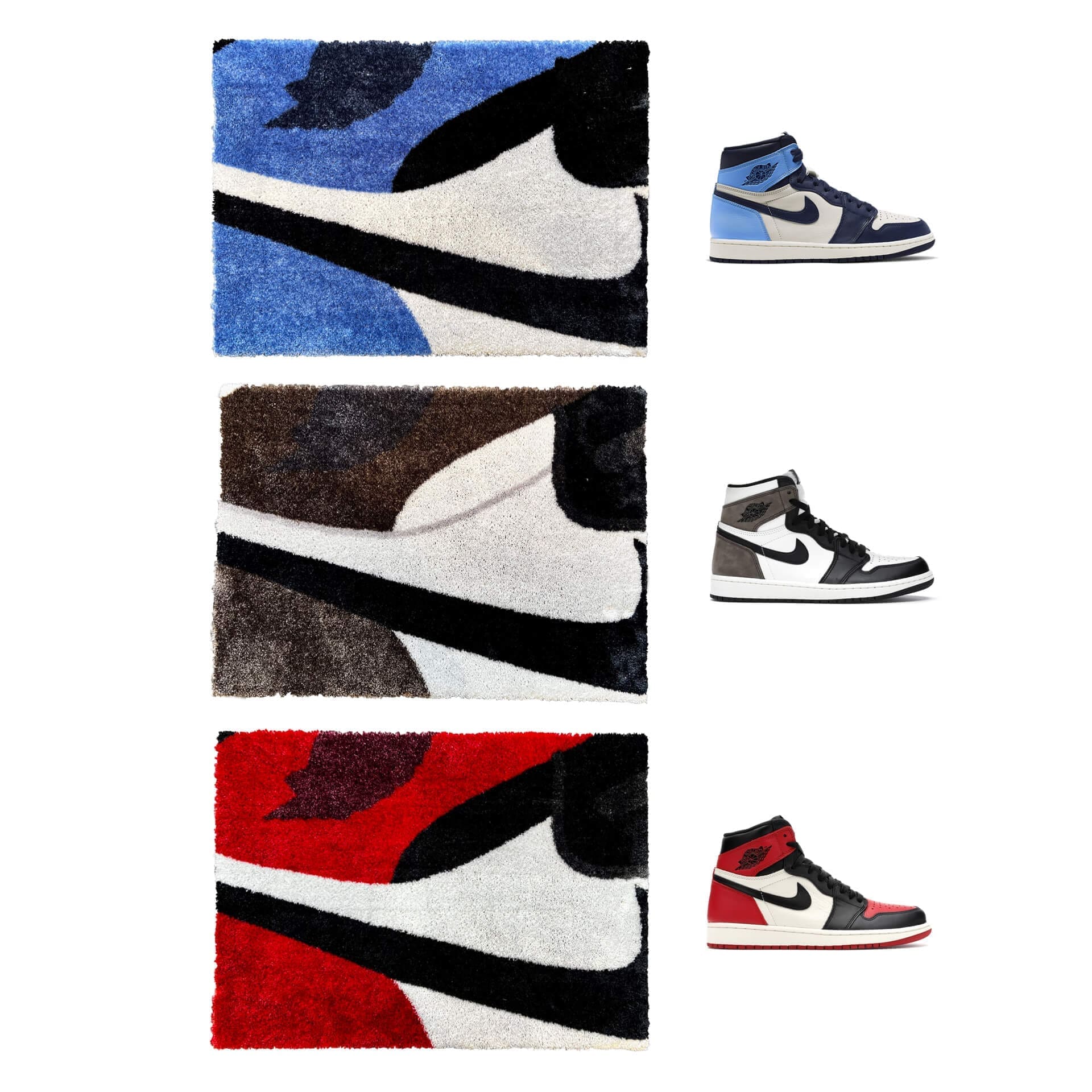 Sneaker vloerkleed - Appreciation of a classic - Bred Toe - Sneaker Essentials