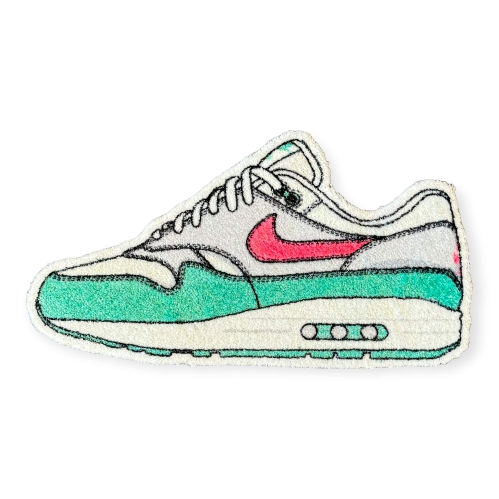 Sneaker Essentials - Cutout vloerkleed - Air Max 1 - Watermelon Small - Sneaker Essentials