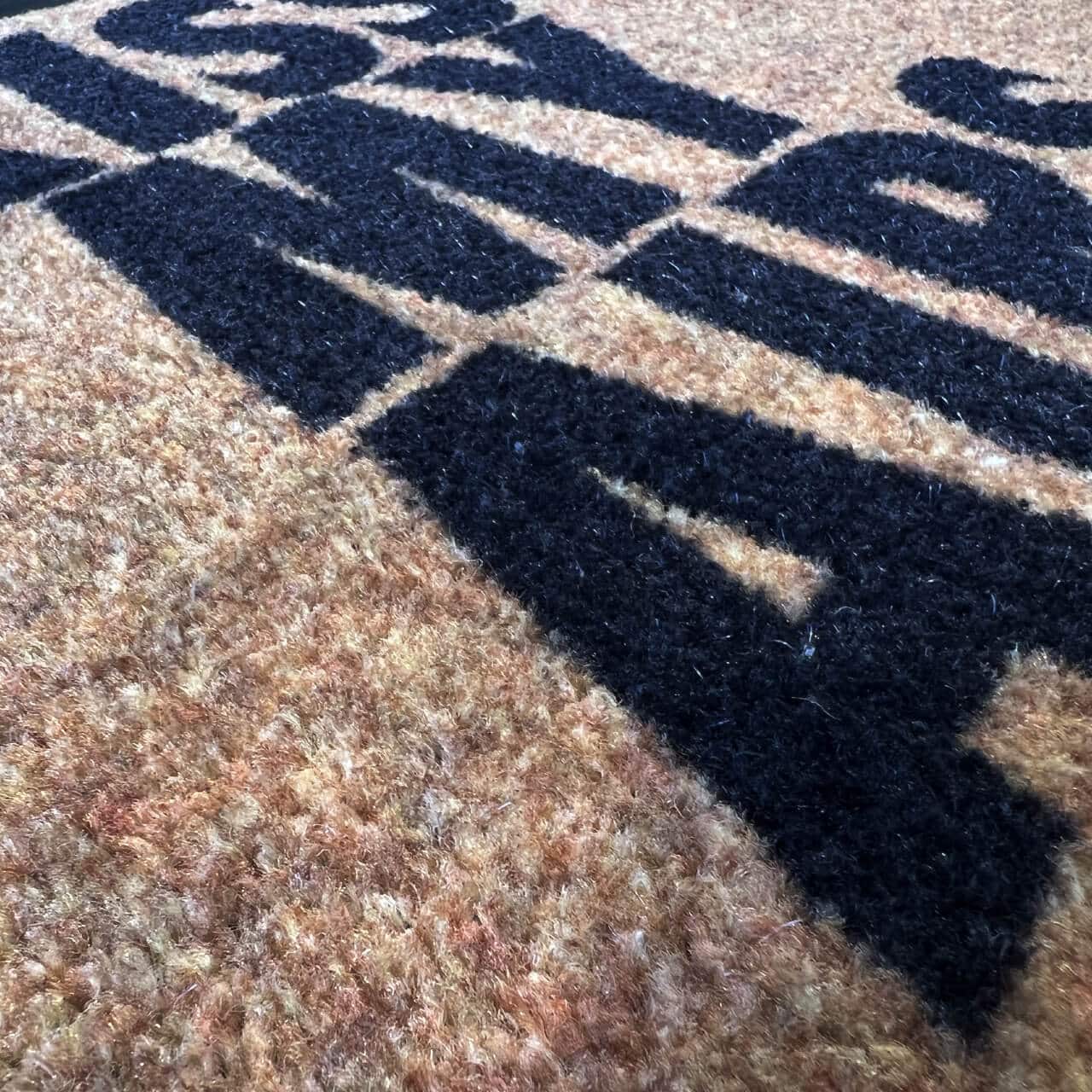 Sneaker deurmat - Kiss My Airs naturel faux kokos - Sneaker Essentials