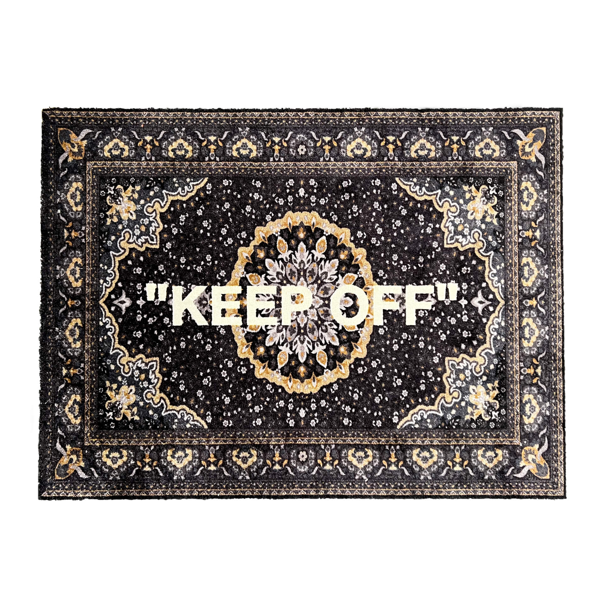 KEEP OFF Vloerkleed met Perzisch Design - 3 Formaten, Zacht & Stevig - Sneaker Essentials